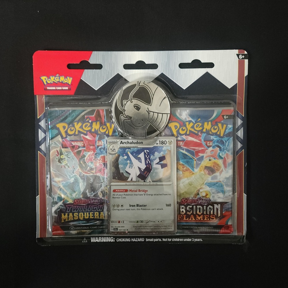 Pokemon TCG Blister Pack Twilight Masquerade Obsidian Flames
